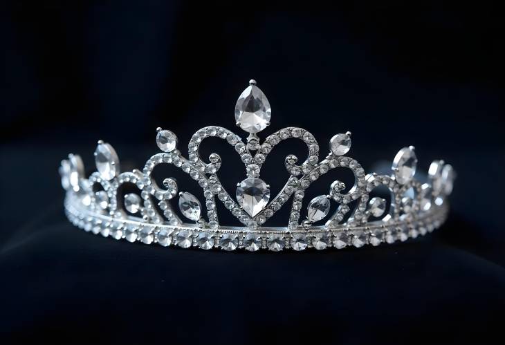 Stunning Diamond and Crystal Tiara for Miss Pageant